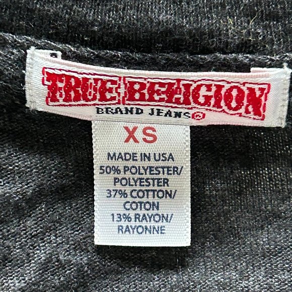 🇺🇸 True Religion Rhinestone Buddha T-Shirt (NWOT) - Picture 13 of 13